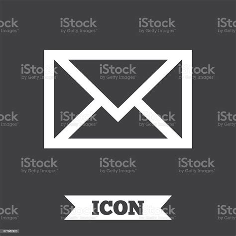 Ikon Surat Simbol Amplop Tanda Pesan Ilustrasi Stok Unduh Gambar