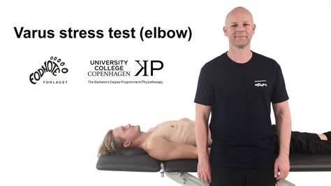 Elbow Varus Stress Test Youtube