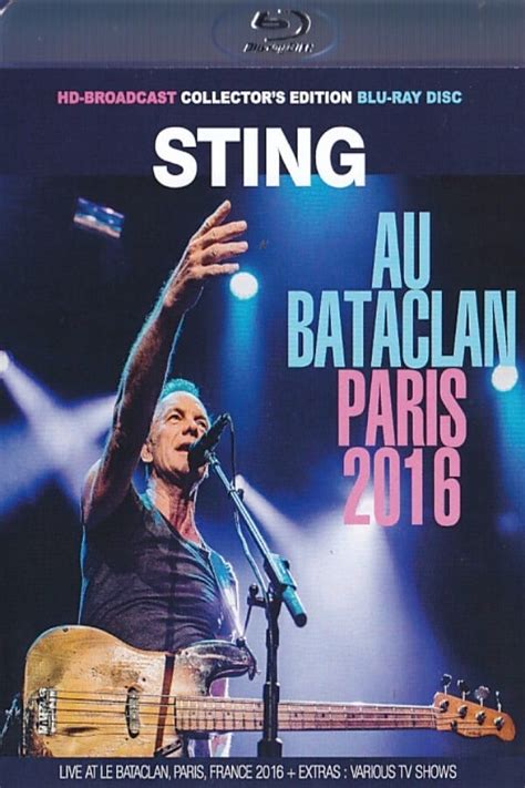 Sting Au Bataclan 2016 Posters — The Movie Database Tmdb