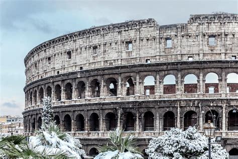 Colosseum Under The Snow Colosseum Rome Tickets