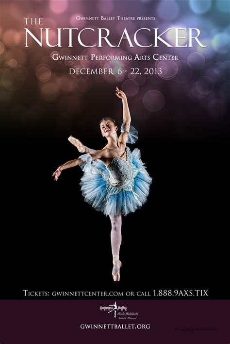 Emma Nutcracker Poster Gwinnett Ballet Theatre Official Board