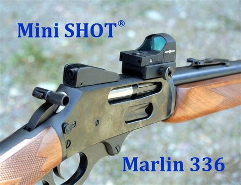 Red Dot Reflex Sight In Combination With Skinner Peep Sights Marlin