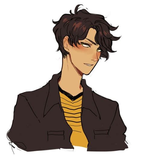 Anime Boy Hair Reference Curly Lubie Jak