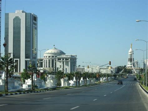 Arch Of Neutrality Ashgabat Turkmenistan Atlas Obscura
