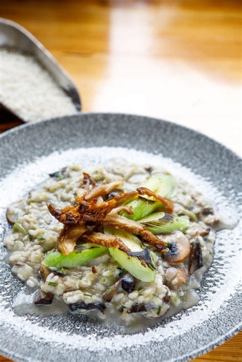 Rice And Leek Pilaf With Wild Mushrooms European Rice