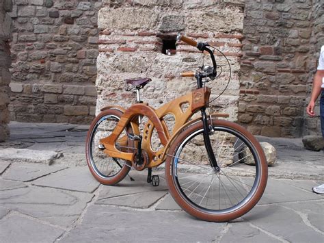Spotted This Neat Wooden Bike In Bulgaria Bicycling