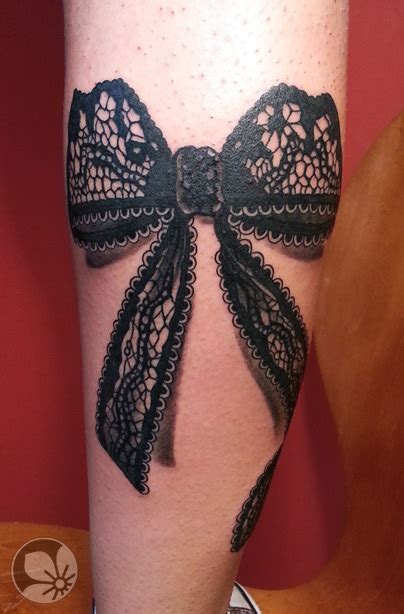 19 Awesome Lace Tattoo Designs Images And Pictures