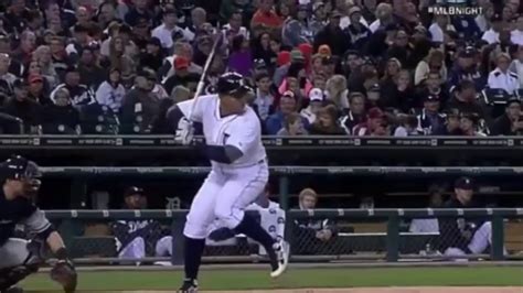Miguel Cabrera Home Run Swing 2012 Hr 10 Youtube