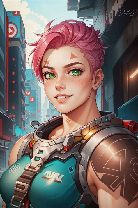 Zarya Overwatch By Dantegonist On Deviantart