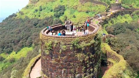 Pratapgad Fort Mahabaleshwar Drone Footage Youtube