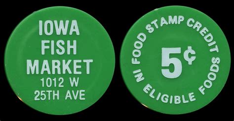 You can find a dhs office near you by clicking here. Iowa Fish Market, 5¢ Token - Gary, Indiana | IOWA FISH ...