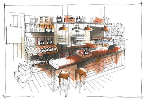 Template designs for coffee shop and restaurant. Pin by Eugenia Manning on sketch/эскизы | Coffee shop ...