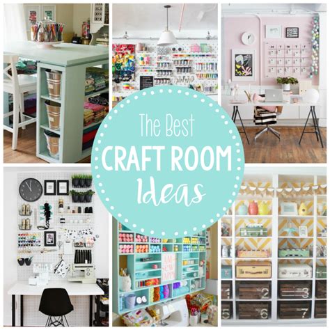 15 Fun And Amazing Craft Room Ideas Crazy Little Projects