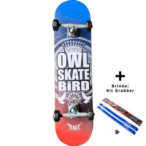 Skates Skate Completo Owl Sports Free Bird Busca Na Owl Sports Fabrica De Skates E Patins