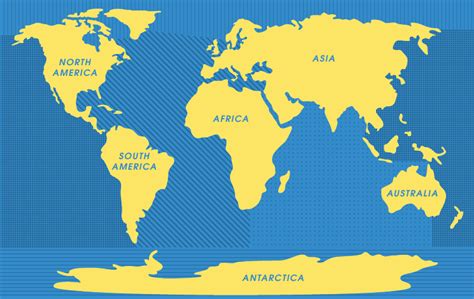 5 Oceans Of The World The 7 Continents Of The World 2022