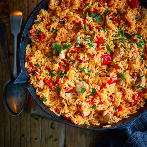 Looking for chicken and chorizo recipes? One pan recipes: One-pan chicken chorizo and rice - Good ...