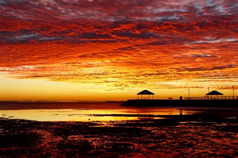 3662016 Day 178 Wynnum Sunrise Chilly 7c This Morning But Flickr