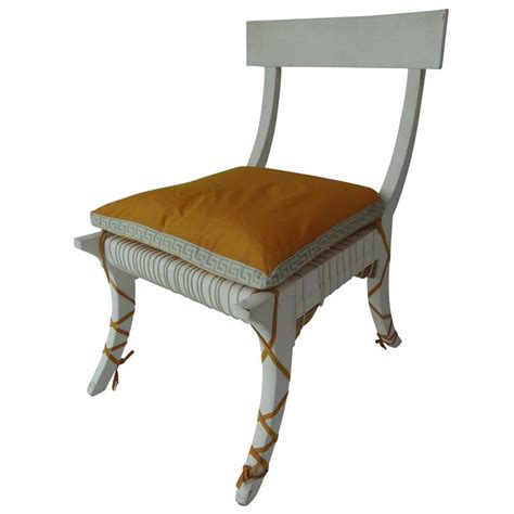 Buy the best and latest klismos dining chair on banggood.com offer the quality klismos dining chair on sale with worldwide free shipping. Klismos-Style Chair with Cushion For Sale at 1stdibs