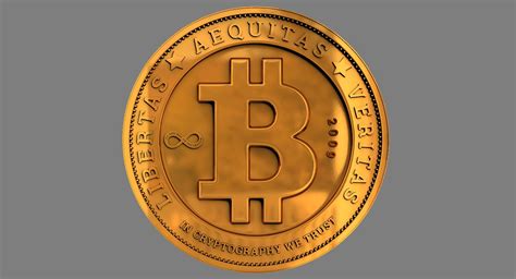 Print your own offline tamper resistant paper wallets to store bitcoins in 'cold storage'. Bitcoin coin bit 3D model - TurboSquid 1410479