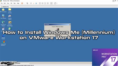 How To Install Windows Millennium Me On VMware Workstation Pro SYSNETTECH Solutions YouTube