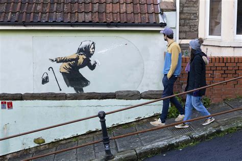 Banksy Has Left A New Piece Of Street Art In Bristol