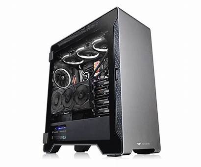 Thermaltake A500 Aluminum Pc Case Chassis Sleek