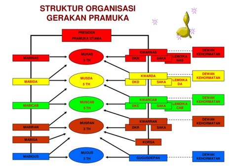 7 Struktur Organisasi Pramuka Penegak Penggalang Sdsmpsmk