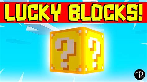 Lucky Blocks By Pickaxe Studios Minecraft Marketplace Map For Bedrock