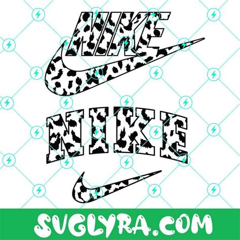Nike Leopard Svg Leopard Pattern Svg Nike Svg Logo Svg Nike Svg