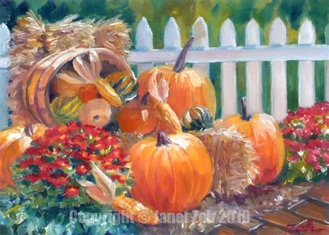 Zeh Original Art Blog Watercolor And Oil Paintings Fall Harvest An
