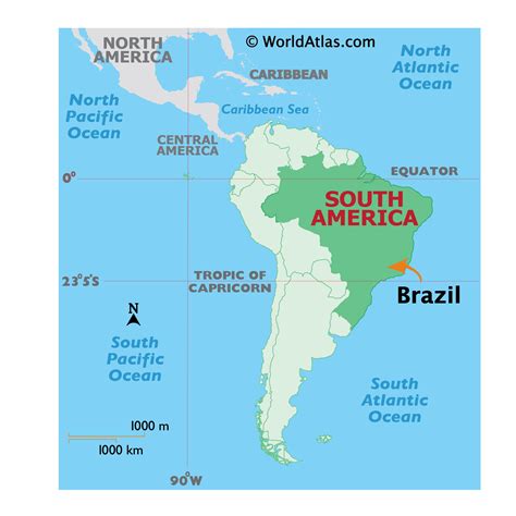 Brazil Map Geography Of Brazil Map Of Brazil