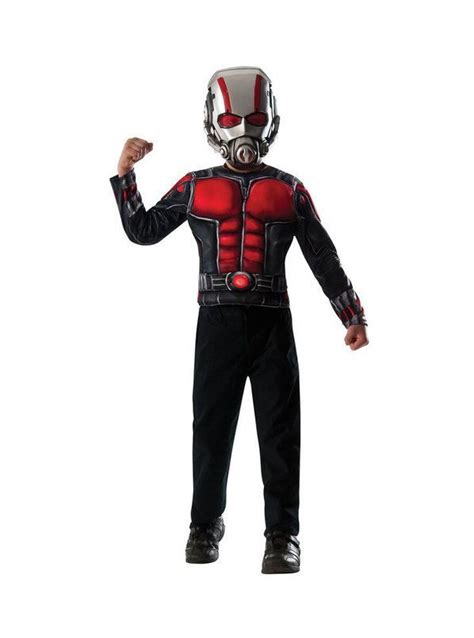 Check Out Ant Man Child Deluxe Muscle Shirt Box Set Costume Boys