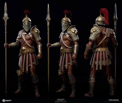 Assassin S Creed Odyssey Character Team Post Assassins Creed Artwork