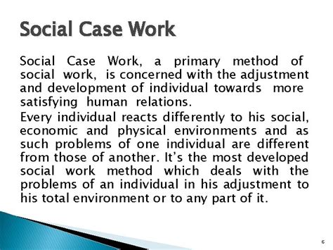 Methods Of Social Work Dr Muhammad Ibrar 1