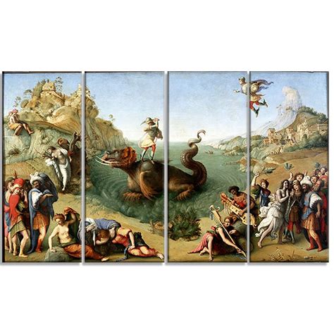 Design Art Piero Di Cosimo Perseus Freeing Andromeda Canvas Art
