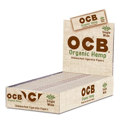 Ocb Organic Hemp Paper 24ctbox Splash Distributors Llc Wholesale