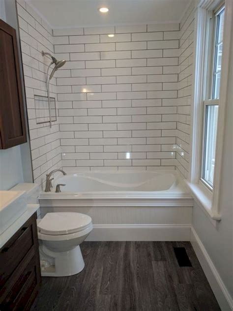 41 Gorgeous Small Bathroom Remodel Bathtub Ideas