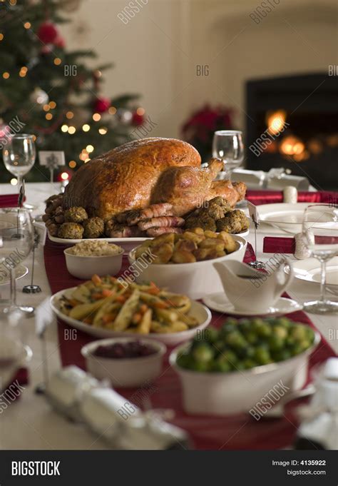 Roast Turkey Christmas Image And Photo Free Trial Bigstock