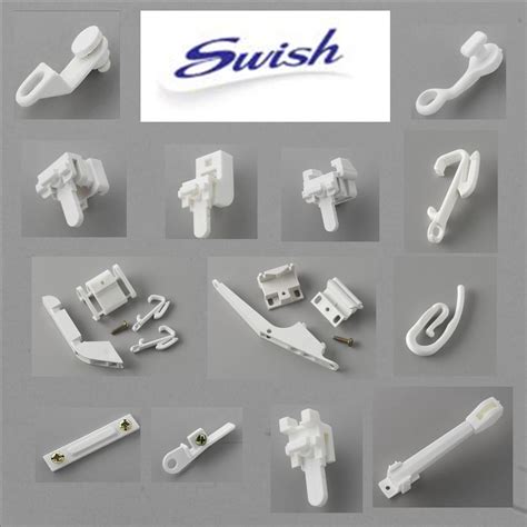 How to use swish in a 2 : SWISH Track Gliders, Brackets, Curtain Hooks, Joiners ...