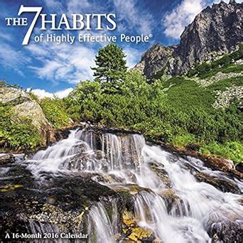 Amazon.com: The 7 Habits of Highly Effective People 2016 Calendar ...