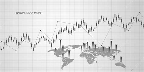 Premium Vector Stock Market Graph Or Forex Trading Chart For Business