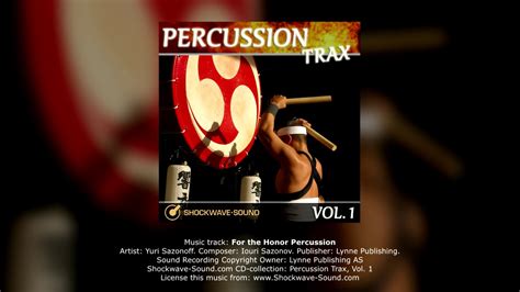 percussion trax vol 1 music collection from shockwave sound youtube