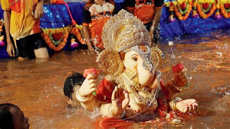 Mumbai 46 Idols Immersed Across The City Till 12 Pm On 7th Day Of Ganesh Chaturthi