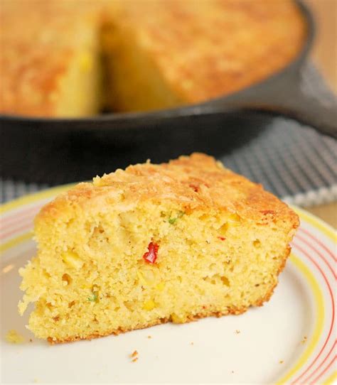 Skillet Mexican Cornbread With Jalapenos And Cheddar Baking Sense