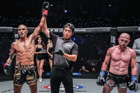 Samy Sana Books Spot In One Featherweight Kickboxing World Gp Championship Final One