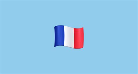 All emoji names are official character and/or cldr names and code points listed as part of the unicode. 🇫🇷 Flag: France Emoji on Facebook 3.1