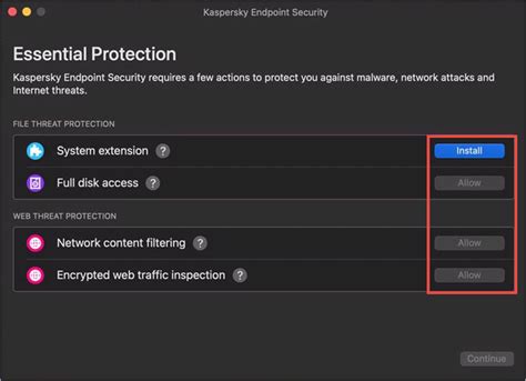 How To Install Kaspersky Endpoint Security 11 For Mac On Macos Big Sur