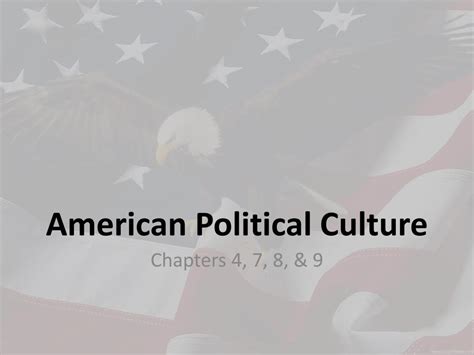 Ppt American Political Culture Powerpoint Presentation Free Download