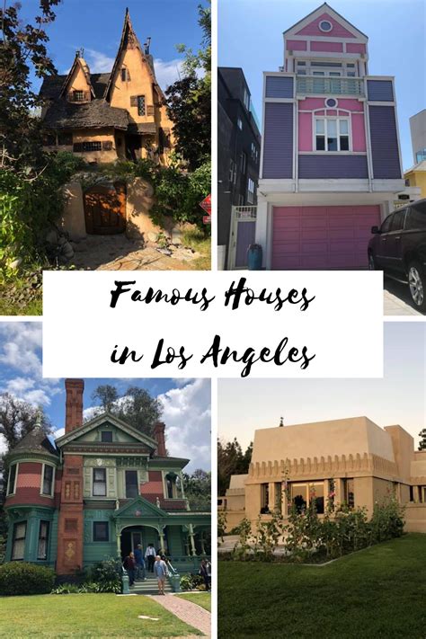 Famous Houses In Los Angeles La Dreaming