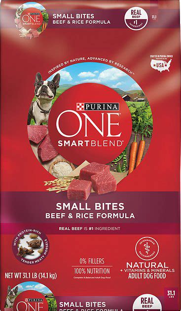 None of them were too serious, so i don't think that worrying about food safety and recalls is too big of a concern. Purina ONE SmartBlend Small Bites Beef and Rice Dry Dog ...